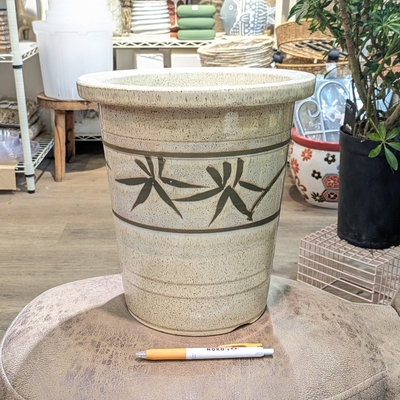 ( 180 ) 内径 約21cm 高さ 約27cm (受皿無し・鉢底穴あり)