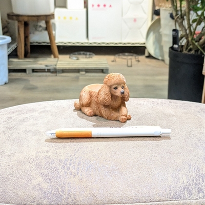 《 447 》【容器部分のみ：内径 約3 &times; 4cm 高さ 約3.5cm 】全高(床～頭) 約6cm (受皿無し・鉢底穴あり)
