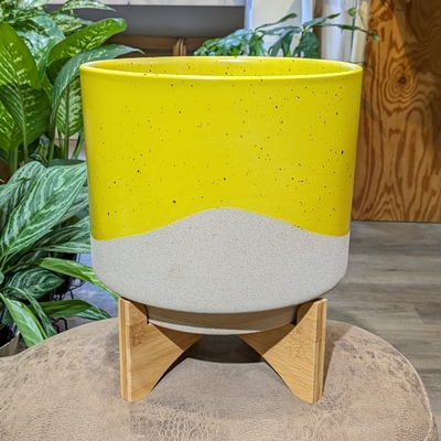 【鉢カバー】( 196 )【容器部分のみ：内径 約24cm 高さ 約22cm】全高 約29cm (受皿無し・鉢底穴無し)  8.400円の30%OFF &rarr; 5.880円