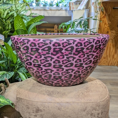 ( 198 ) 内径 約21 &times; 38cm 高さ 約22cm (受皿無し・鉢底穴あり)