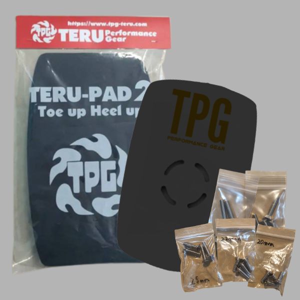 TERU PAD 2 (4°)スノーボード ビンディング用パッド TERU PAD 1＆TERU PAD 2 限定エディション | 藤乃屋オンラインショップ