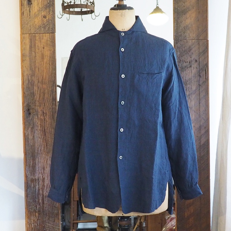 ジャンゴアトゥール VICTORIANSWORK SHIRT Django Atour / ANOTHERLINE / FRENCH VICTORIANS HEAVYLINEN SHIRT