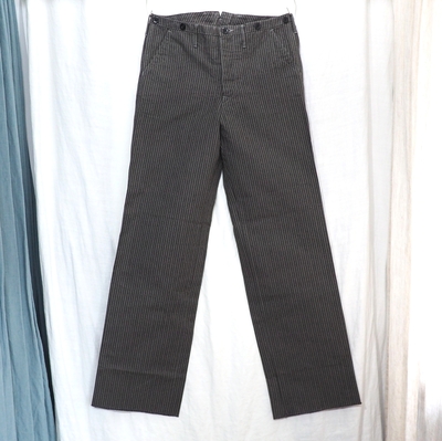 アジャスタブルコスチューム　オリジナル ストライプ バギーパンツ AP-032　チャコール