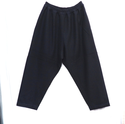 ホームスパン　パウダーフラノ ギャザーパンツ　#3402