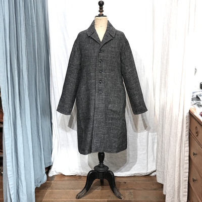 ジャンゴアトゥール　シュペリュール シェットランドウール リネン ダスターコート シェットランドグレー