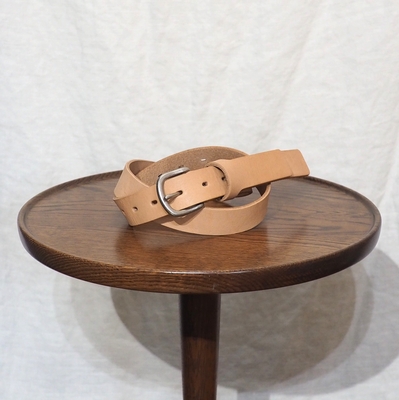 ホームスパン　レザーベルト　#8302　ヌメ