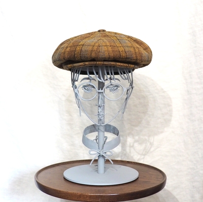 アジャスタブルコスチューム 　ブリティッシュ　ヴィンテージ ツイード　キャスケット　AC-001-SP