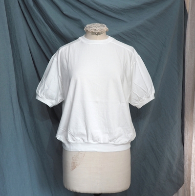 ホームスパン　30/1 天竺 クルーネック プルオーバー　#6553　サラシ　2026年モデル