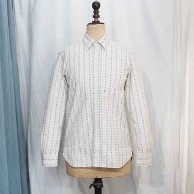 アジャスタブルコスチューム&times;フランボヤント　ワークスタイル シャツ　ベージュ　AS-189