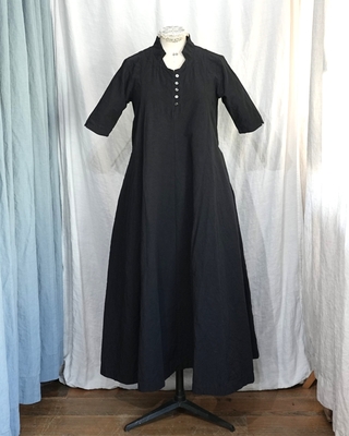 ジャンゴアトゥール　クラシック ボタニカル ドレス ブラック