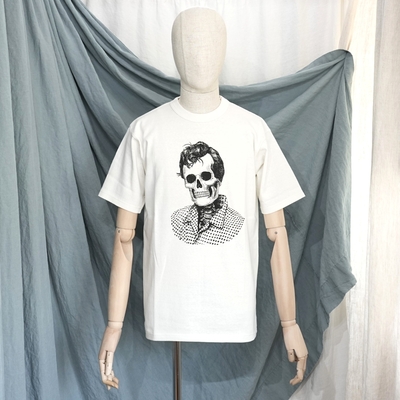 フリーホイーラーズ　プリントＴシャツ &ldquo;BEAT GOES ON&rdquo; オフホワイト