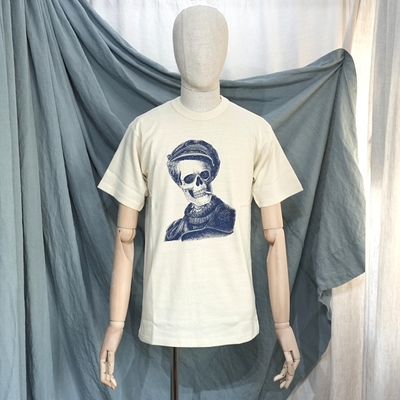 フリーホイーラーズ　プリントＴシャツ &ldquo;BOUND FOR GLORY&rdquo; ストロークリーム