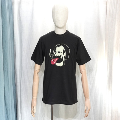 フリーホイーラーズ　プリントＴシャツ　&ldquo;STONE COLD&rdquo; シャディブラック