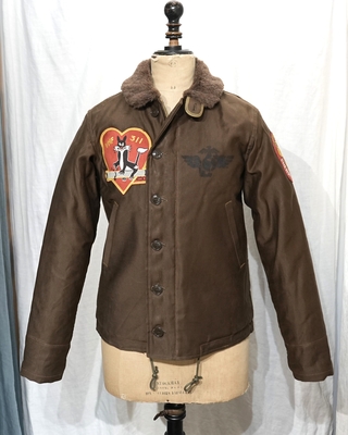 フリーホイーラーズ　TYPE N-1 デッキ ジャケット &rdquo;TOMCATS&rdquo;