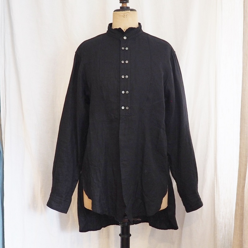 ジャンゴアトゥール アナザーライン ウィングカラー リネン シャツ