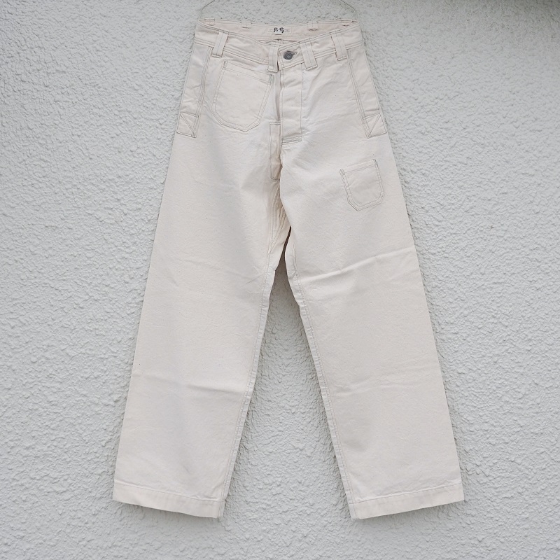 ジョングラッコー　ジェラード　ネットメーカーズ トラウザーズ　ナチュラル JOHN GLUCKOW」by 「JELADO」 Net Makers Trousers 2018 S/S