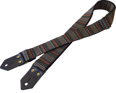 【メール便・送料無料【Spice Note スパイスノート】 ギターストラップ Gevaert MultiBorder ES-G40MB/BLK ブラック