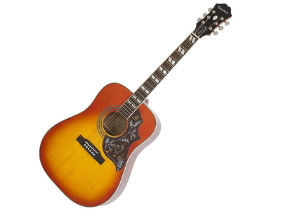【送料無料】Epiphone(エピフォン) エレクトリックアコースティックギター　Hummingbird Studio Solid Top  FCS