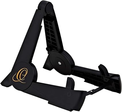 ORTEGA オルテガ ウクレレスタンド 折りたたみ式 Portable Ukulele Stand OPUS-1BK (ウクレレ/バイオリン/マンドリン対応) 【国内正規品】