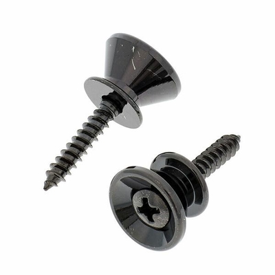 【メール便・送料無料】【GOTOH】エレキギター用エンドピン　EP-B2 CK コスモブラック【ギターパーツ】【エンドピン】　<BR>