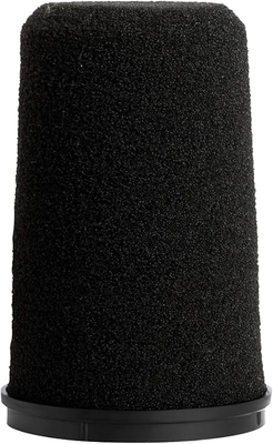 SHURE シュア RK345B SM7dB交換用ウィンドスクリーン ブラック : ポップフィルター マイクカバー マイクスポンジ 風防 ダイナミックマイク