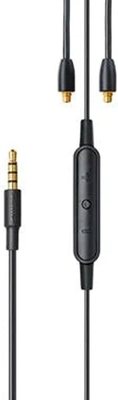 【送料無料】【SHURE(シュア)】RMCE-UNI SE AONIC シリーズ用 リモート&マイク内蔵 イヤホンケーブル MMCXコネクター対応 着脱式 リケーブル