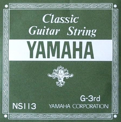 【メール便・送料無料】【6セット】【YAMAHA】クラシックギター用バラ弦　NS113　G-3rd 1.03mm×6
