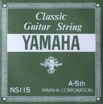 【メール便・送料無料】【12セット】【YAMAHA】クラシックギター用バラ弦　NS115 A-5th 0.92mm×12