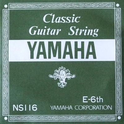 【メール便】【YAMAHA】クラシックギター用バラ弦　NS116　E-6th 1.13mm