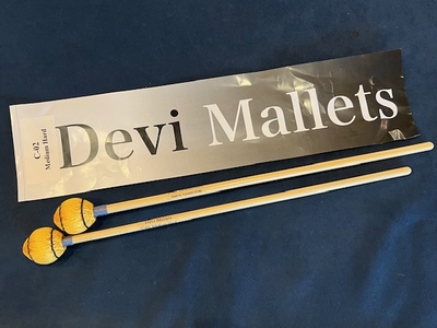 【Devi Mallets(デヴィマレット)】【キーボードマレット】　Standardシリーズ　C-02 硬度 Medium Hard
