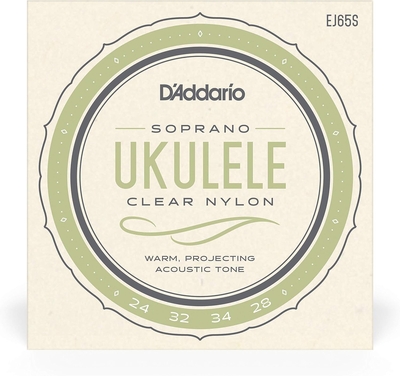 【メール便】【D'Addario （ダダリオ）】【ウクレレ弦】Pro-Arté Custom Extruded Nylon Soprano EJ65S