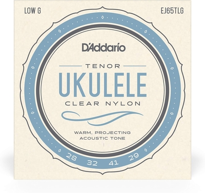 【メール便】【D'Addario （ダダリオ）】【ウクレレ弦】EJ65TLG Tenor Ukulele Low-G