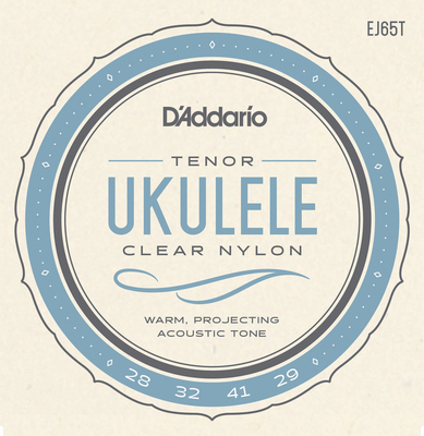 【メール便・送料無料】【D'Addario （ダダリオ）】【ウクレレ弦】EJ65T Tenor Ukulele