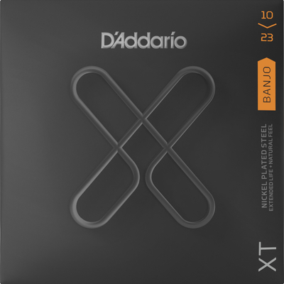 【メール便・送料無料】【D'Addario （ダダリオ）】【バンジョー弦】XTJ1023 コーティング弦 ニッケル Medium 5弦 .010-.023
