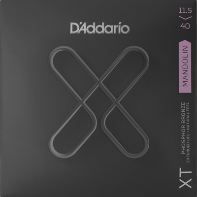【メール便・送料無料】【D'Addario （ダダリオ）】【マンドリン弦】 XT コーティング弦 フォスファーブロンズ Custom Medium .0115-.040 XTM11540