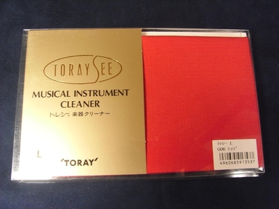 トレシー楽器クリーナー(クロス) レッド Lサイズ スタンダード G06