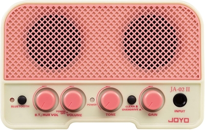 【送料無料】JOYO Bluetooth搭載 5W 充電式アンプ JA-02 II PINK ミニアンプ