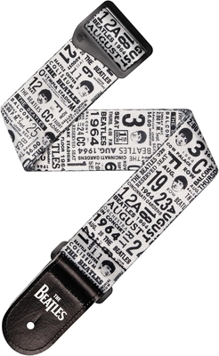 【送料無料】【D'Addario】ギターストラップ The Beatles US Tour 1964 Collection 50BTL13 【国内正規品】