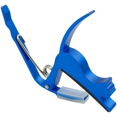 【送料無料・メール便】KIKUTANI 猫カポ ヘアラインブルー GC-NEKO/HBLU キクタニ ギターカポ