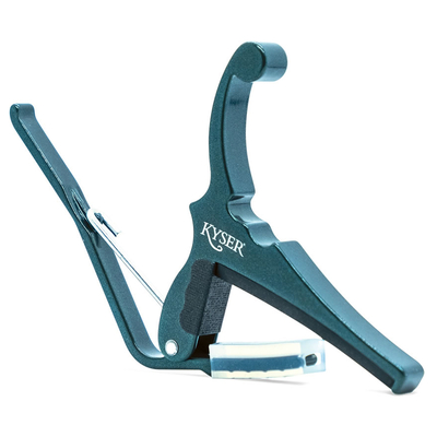 【メール便】【Kyser】【カポタスト】 KGEFSHGA Fender Classic Color Quick-Change Electric Capo SHERWOOD GREEN ギター用カポタ