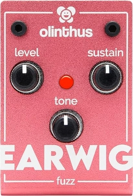 olinthus オリンサス エフェクター ファズ Earwig [入出力用ブレイクアウトケーブル付属] 