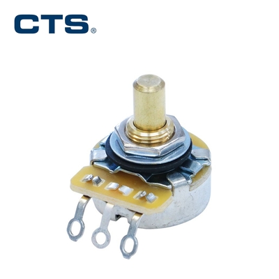 【SCUD】【ポット】 CTS製ポット インチサイズ ショートソリッドシャフト 1MΩ Aカーブ CTS-A1M-SS