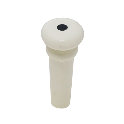 【SCUD】【アコギ用エンドピン】 エンドピン F-0019 プラスティック、点入り(ホワイト)