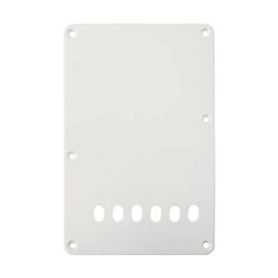 【メール便・送料無料】【SCUD】【プレート】<BR>P-105P トレモロ用、11mmピッチ(エイジドホワイト)