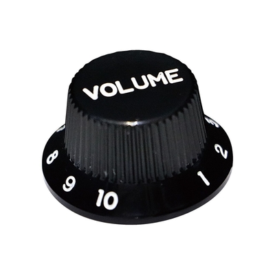 【SCUD】【ノブ】STタイプノブ KB-240VI ボリューム　ブラック インチサイズ