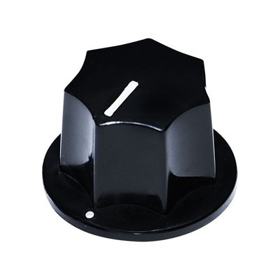 【SCUD】【ノブ】 ボリュームノブ KB-140L JBタイプノブ Lサイズ(ブラック)