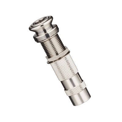 【SCUD】【アウトプット　ジャック】<BR>ストレートジャック EP-JACK2 エンドピンジャック 外締め(ニッケル)