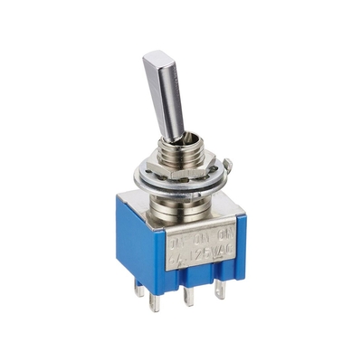 【SCUD】【スイッチ】 ミニスイッチ ON-ONC (クローム)