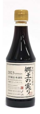 新潟県産生醤油　郷土の実り２０２３年仕込み 360ml