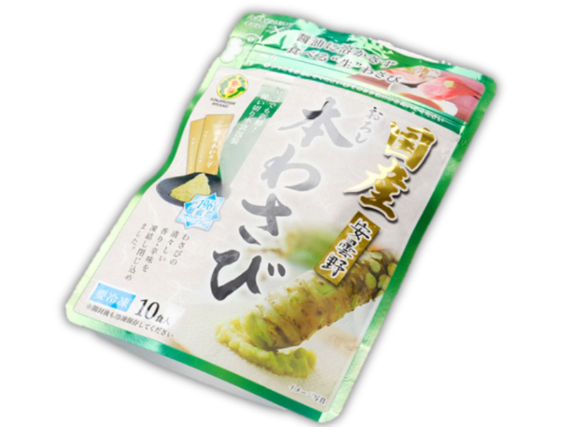 冷凍保存の生わさび